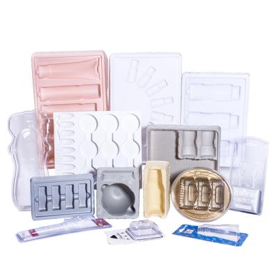 China Other PVC Sets Box Cosmetic Packaging Skin Care Sets Plastic Blister Insert Tray for sale