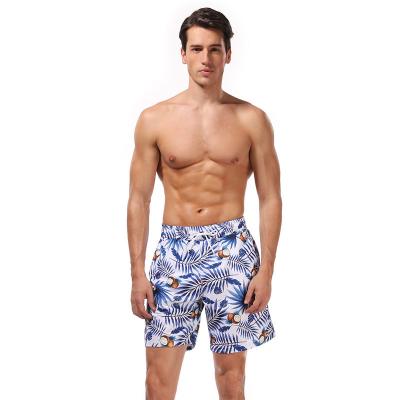 China OEM Summer Breathable Quick Dry Men's Beach Short Board Shorts Fabric Swim Short Men Stretch for sale