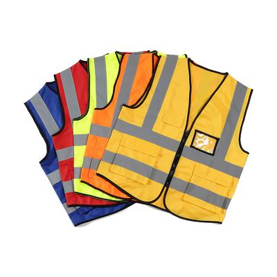 China ISO20471 Certified Safety Reflective Jacket Yellow & Orange S-XXL Customized Size for sale