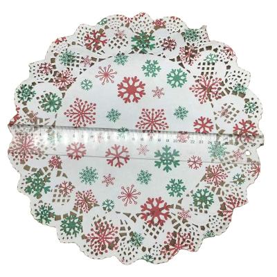 China Celebrations Decorative White Lace Paper Doilies In Any Occasion Round Paper Table Assorted Sizes for sale