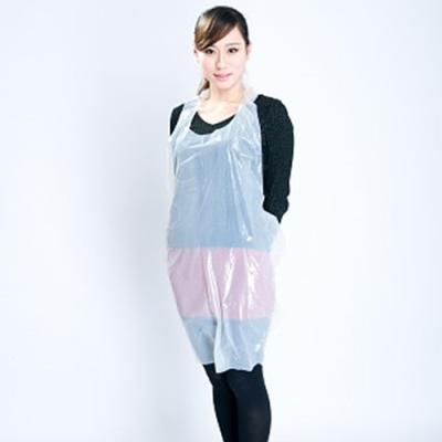 China Online Shopping Hair Cutting Apron Disposable Warter Proof And Grease Proof Gown en venta