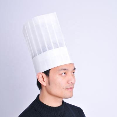 China NEW ARRIVAL paper adjustable headband recycled paper chef hat en venta