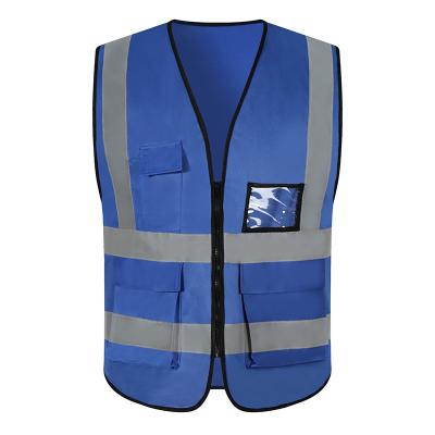 China Factory wholesale traffic command reflective vest safety breathable at night reflective vest for sale