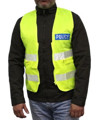 China Certificated Hi Viz Safety Reflective Jacket For Emergency Response And Law Enforcement for sale