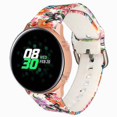 China For Samsung Galaxy Adjustable Fitness Watch Band Luxury Designer Active Watch Band for sale