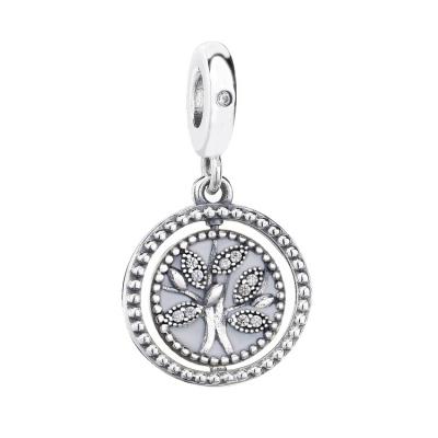 China Lead Free High Quality Gorgeous Silver Jewelry Good Designer Pendant Charms for sale