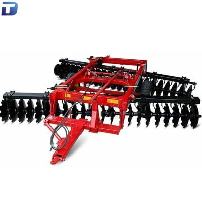 China Agricultural Farm Hot Sale Tractor Mounted 28 Blade Heavy Duty Offset Disc Harrow for sale