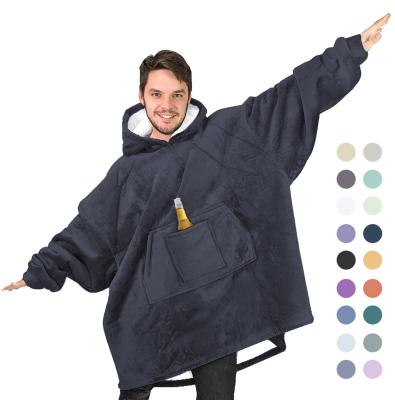 China Anti-Static Custom Color Hooded Super Soft Polyester Hoodie Tv Cover for sale