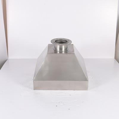 China Top quality low price contemporary 304 stainless steel silver welding air collecting hood for sale