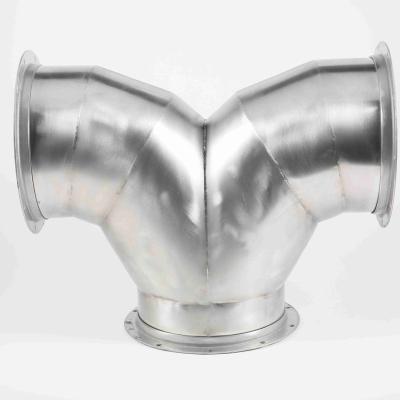 China Contemporary Factory Manufacture Various 304 Silver Stainless Steel Weld Dovetail Tee for sale