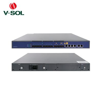 China Best Selling VSOL OLT GPON Support Web Management 8 PON Port 20KM Port 20KM Fiber FTTH GPON EPON GEPON OLT V1600G1-B for sale