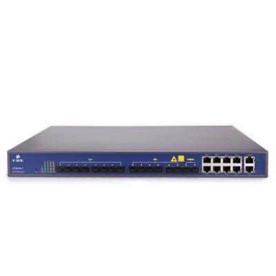 China GPON OLT 8 Pon Port Ftth Fttx Fiber Optic L3 10g Mini OLT GPON V1600G1 V1600G1 for sale