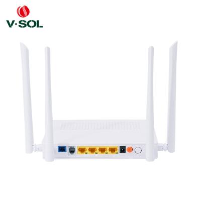 China Manufacturers Price 5G FTTH Fiber Optic Network Modem Router XPON/GPON/EPON ONU 4GE Dual Band AC WIFI 2.4G/5G XPON Ontario HG325DAC for sale