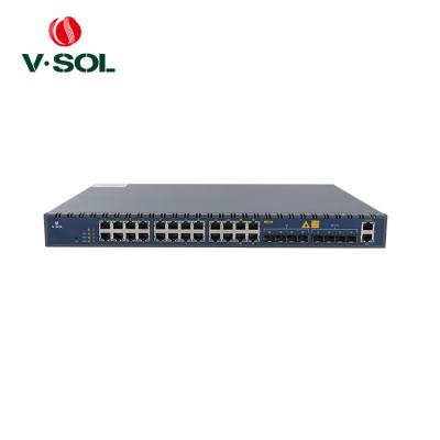 China 3 Layer Managed 24 Gigabit With 4 10G SFP Slots Switch RSTP LACP Router 24 Port Switch 10/100/1000Mbps Ethernet Managed Switch V3500-28G for sale