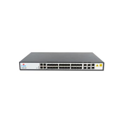 China Fiber Optic Unmanaged Ethernet Network Switch Gigabit Switch 28 Port V3500-28X for sale