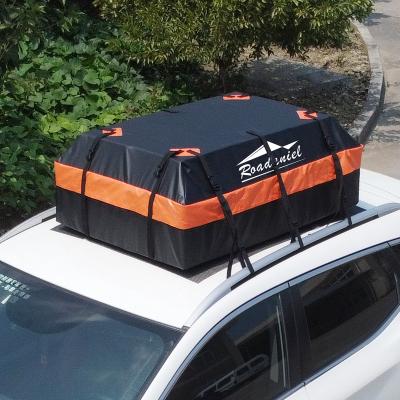 China Waterproof PVC Tarpaulin ROADANIEL Rooftop Cargo Carrier Rooftop Cargo Bag for sale