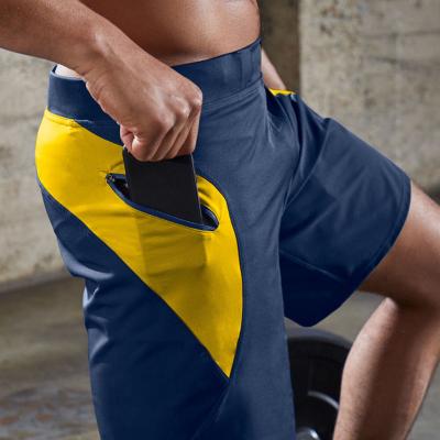 China New Custom Basketball Antibacterial Running Fitness Men's Gym Shorts With Phone Pockets for sale