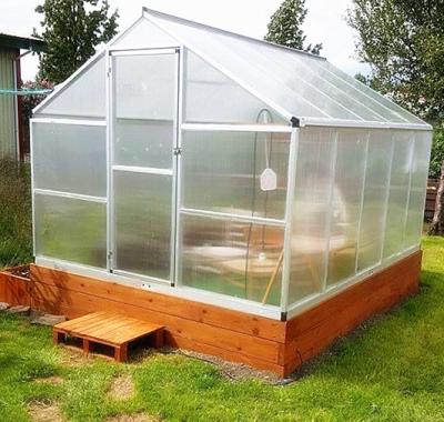 China Easily Assembled Best Selling Aluminum Rolls Solarium Garden Greenhouse Tent for sale