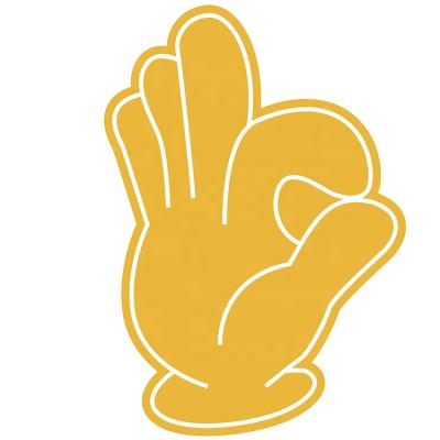 China Popular Cheering EVA Foam Finger/Sponge Foam Hand for sale