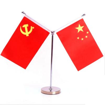 China Knitted Table flags&Desk flags for sale