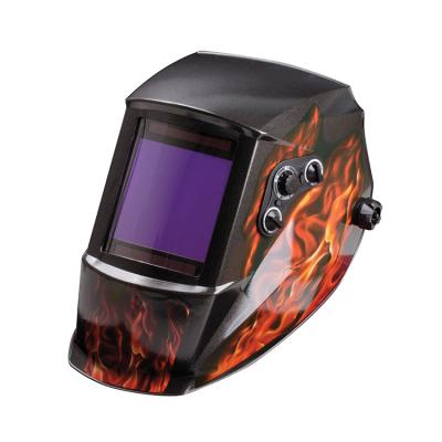 China Welding Mask PP WM-A12 DIN 16 Solar Cells PP EN379 Safety Helmet External Type Welding Helmet for sale