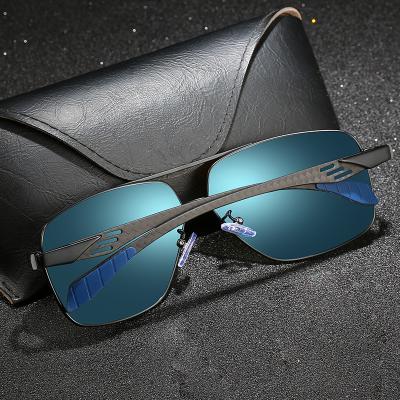 China 2020 fashion men's polarized sunglasses sunglasses driving sunglasses carbon fiber foot frame the retro for sale