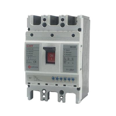 China High Standard KEMA 250A Plastic Silver Copper Molded Case Circuit Breaker MCCB For Supply for sale