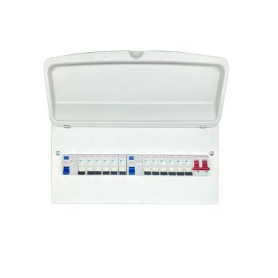 China Metal Enclosure Slot Load Consumer Unit UK Type LCU for sale