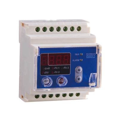 China Sealed intelligent digital earth leakage&earth fault protection relay for sale