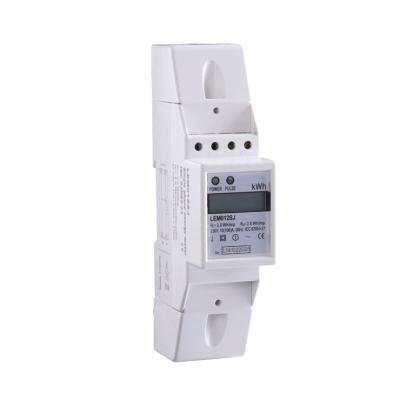 China CE / ROHS approved single phase modbus din rail energy meter DGMO12SJ for sale