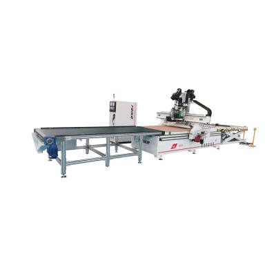 China Building Material Stores Woodworking Cross Cut Machines High Speed ​​Timber Crosscut Carving Machines Saw Jump Sawing Machine for sale