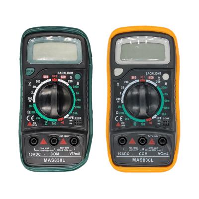 China Low Price MAS830L Digital Multimeter With Backlight MAS830L for sale