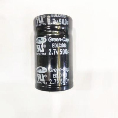 China Original super power capacitor 2.7V500F promote super farad capacitor for sale