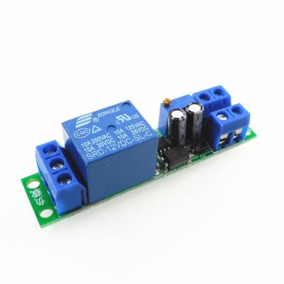 China 12V Relay Module Car Start Delay Sealed Time Delay Switch With Optocoupler Signal Trigger Time Adjustable for sale