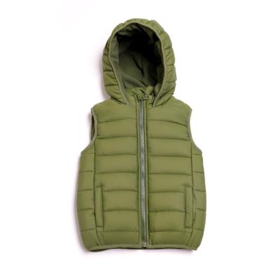 China Sustainable Hot Sale Mens Sleeveless Down Jacket Hat Winter Detachable Vest For Man for sale