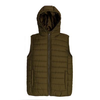 China Sustainable Wholesale Custom Fashion Winter Warm Mens Padded Vest for sale