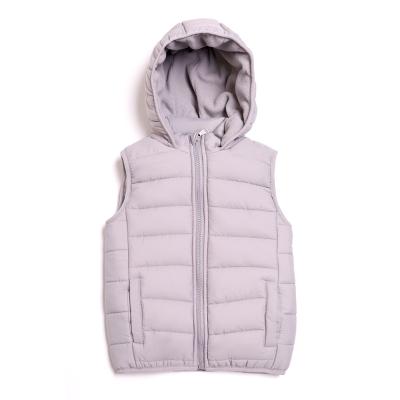 China Hooded Viable Mens Vest Winter Striper Vest Sleeveless Vest for sale