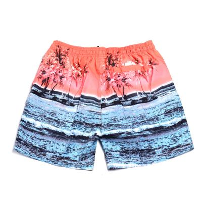 China QUICK DRY Sublimation Breathable Male Printing Fashion Stretch Beach Shorts Mens Swimwear For Volleyball for sale