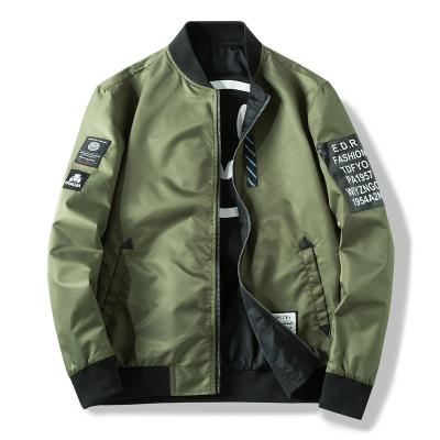 China Wholesale Custom Army Green Mens Winter QUICK DRY Raglan Bomber Jacket for sale