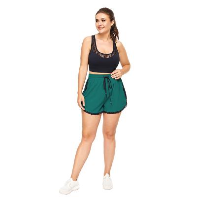 China New Arrival Breathable Plus Size Yoga Sets For Women Fitness Frontier Running Quick Dry Sports Wear Two Piece Suit for sale