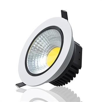 China COB LED Ceiling Light Dimmable For Hotel , Embeded Led Down Light 3W, 5W for sale