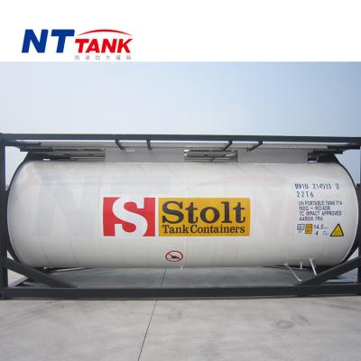 China Custom ISO Custom Liquid Transport Tank Portable Stainless Steel Container for sale