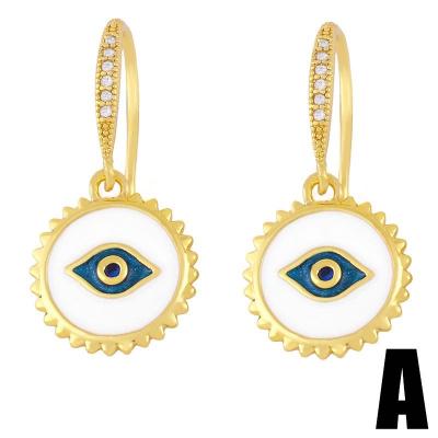 China Other factory direct supply popular party high geometric custom taste 18k earrings for sale