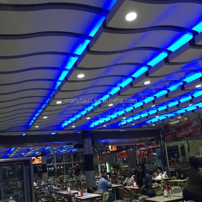 China Artistic Ceilings Exterior And Interior Customized Aluminum Foam Roof Ceiling Panels for sale