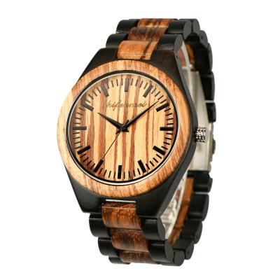 China SHIFENMEI Simple Stylish Wooden Men's Wooden Watch Men's Military Quartz Watches for sale