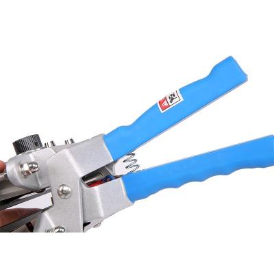 China Esay Practical Operation DUOQI FKR-400 Iron Impulse Sealer With Cutter Hand Clamp Sealer Sealing Machine for sale