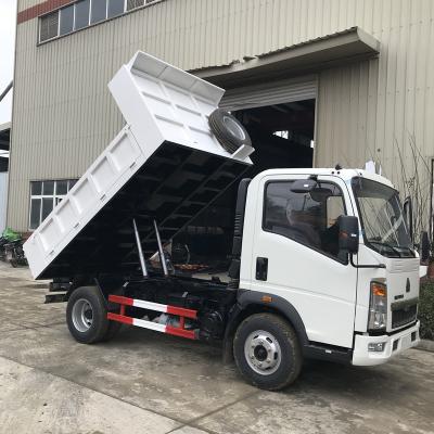 China 4x2 6 Wheel Truck Small Dump Truck Price For Sale 4 - 6L for sale