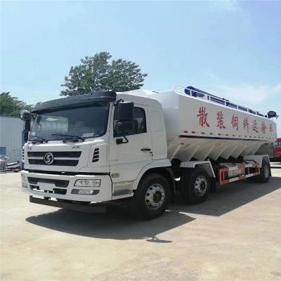 China SHACMANl 6x2 15ton 30cbm carbon steel truck transport bulk feed tanker trucks for sale for sale