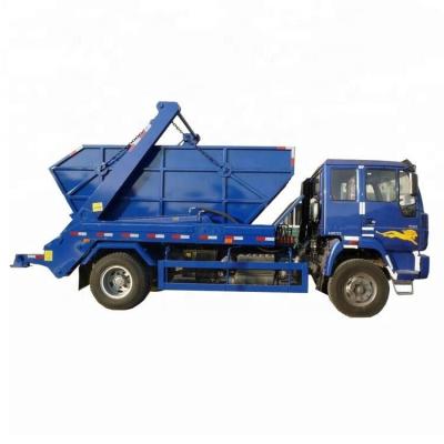 China Construction worksÂ   High Quality Hot Sale China 4x2 8tons 10tons Swing Arm Container Garbage Truck Arm Garbage Truck for sale