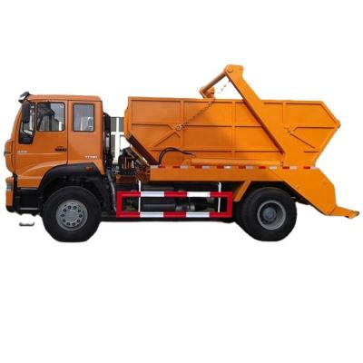 China Construction worksÂ   Cheap price 10000 liters swing type folding garbage truck for sale for sale